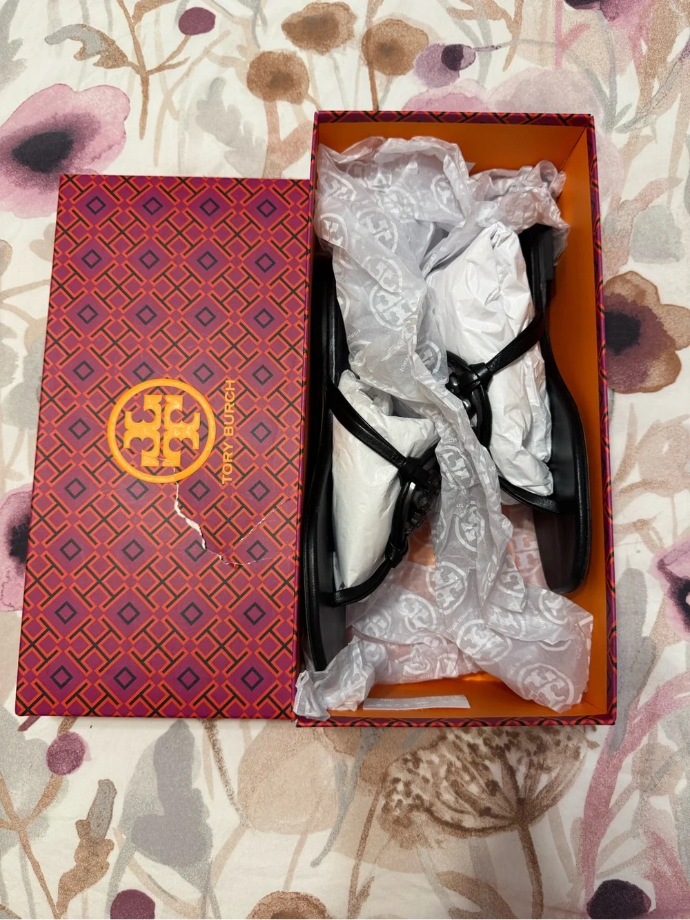 Tory Burch Miller Jewel Embellished Sandals